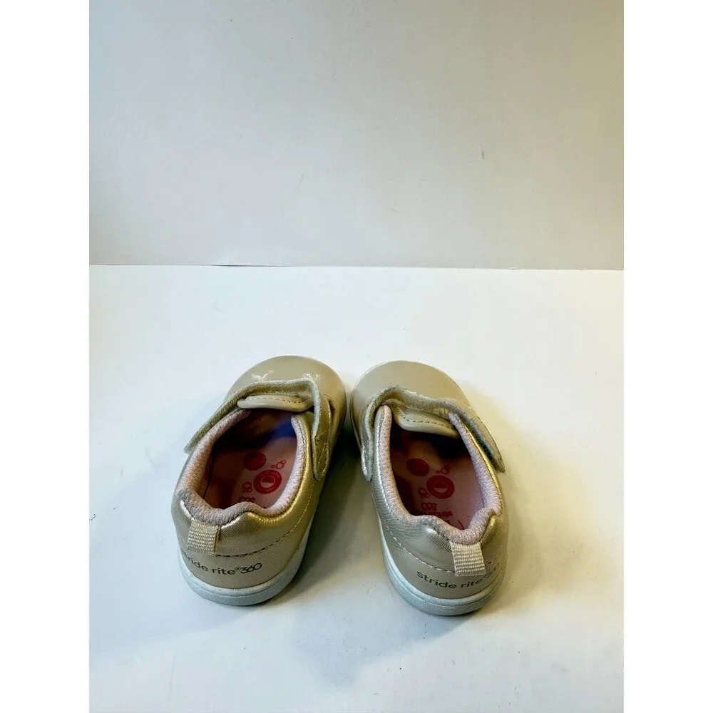 Stride Rite Womens Kamila (Infant/Toddler) Gold 5 Medium